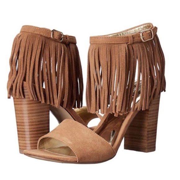 Carlos by Carlos Santana Fringe Sandals Sz 6 - Picture 5 of 12